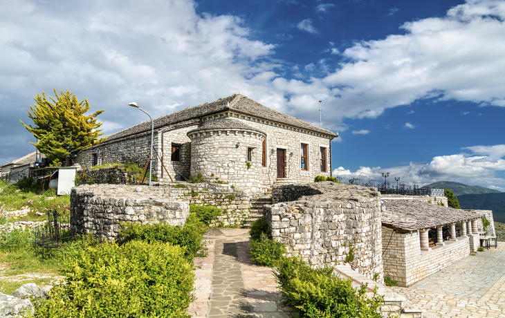 Lekuresi Burg in Saranda, Albanien