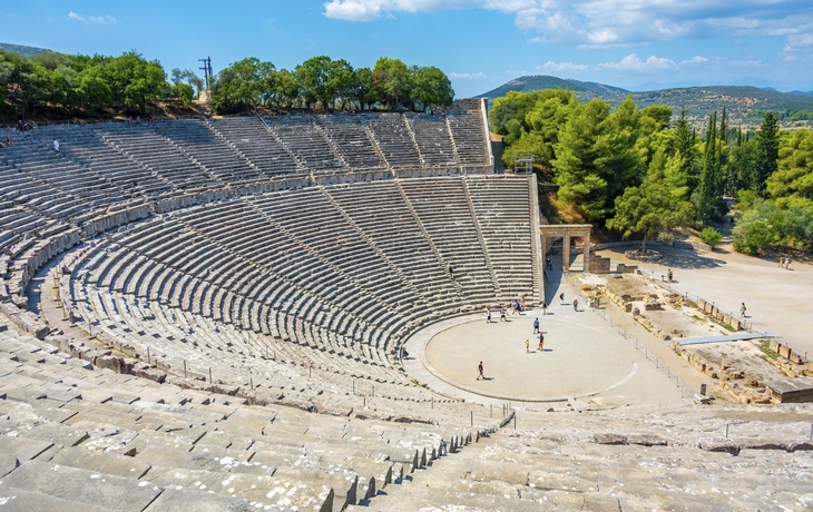 Epidauros, Antikes Theater