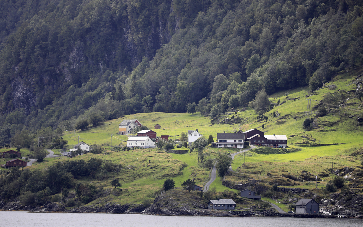 Ufer von Rosendal, Norwegen