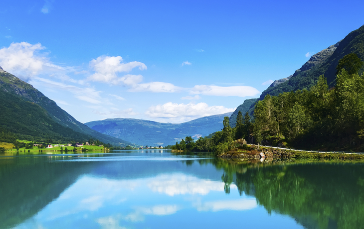 Landschaft von Nordfjord, Norwegen