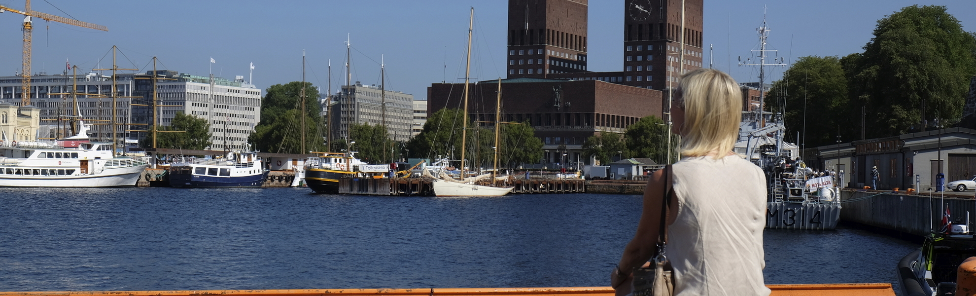 Rathaus von Oslo, Norwegen