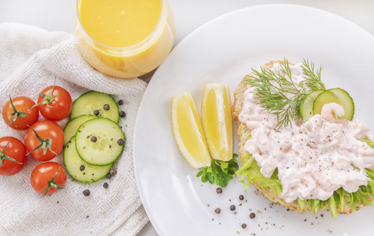 leckeres Fruehstueck, Norwegen