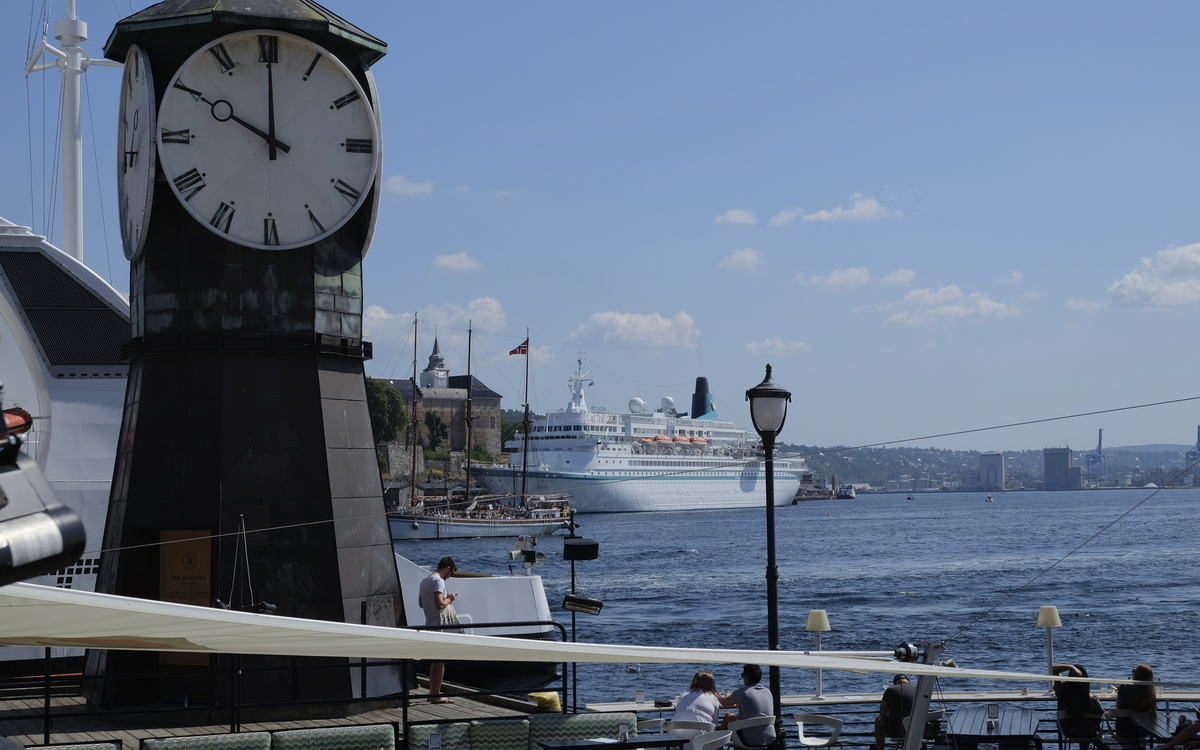 Hafen von Oslo, Norwegen