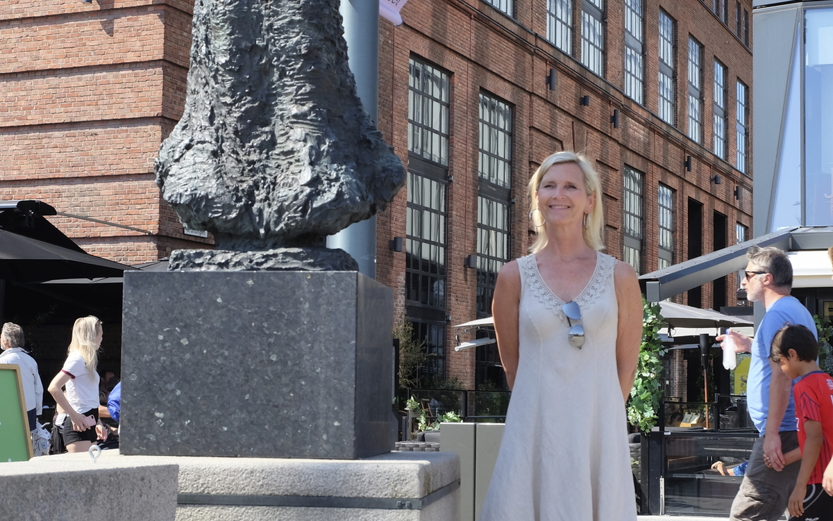 Statue in Oslo, Norwegen