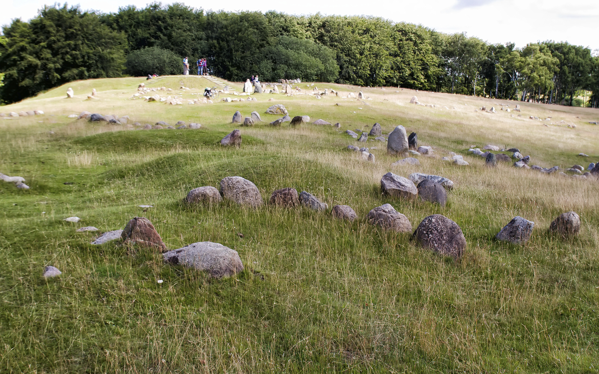 Wikingerausgrabungen bei Aalborg