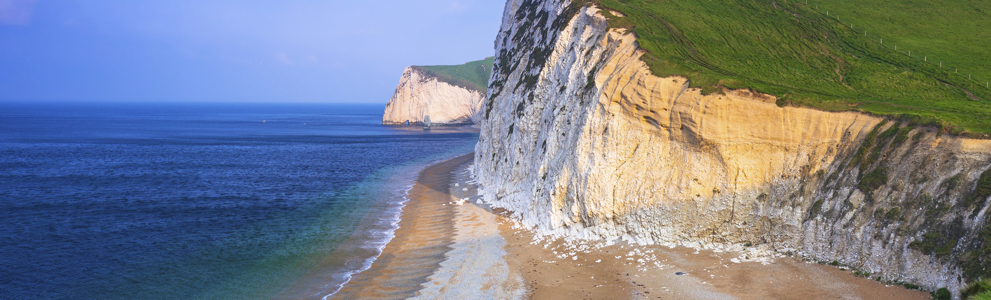 Strand an der Juraküste