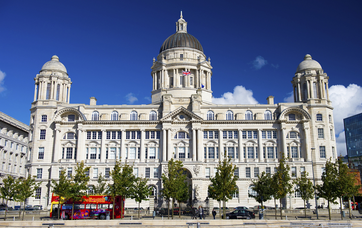 Port of Liverpool Building in Liverpool, England