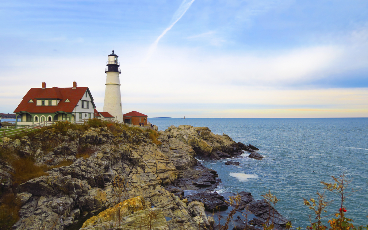 Leuchtturm in Portland, USA