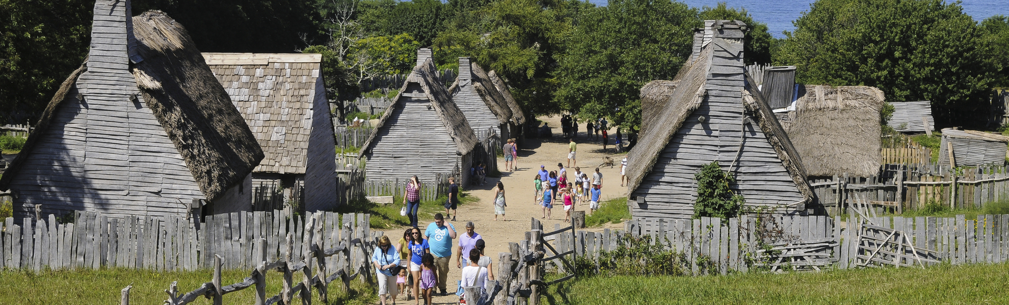 Freilichtmuseum 'Plimoth Plantation' in Plymouth, USA