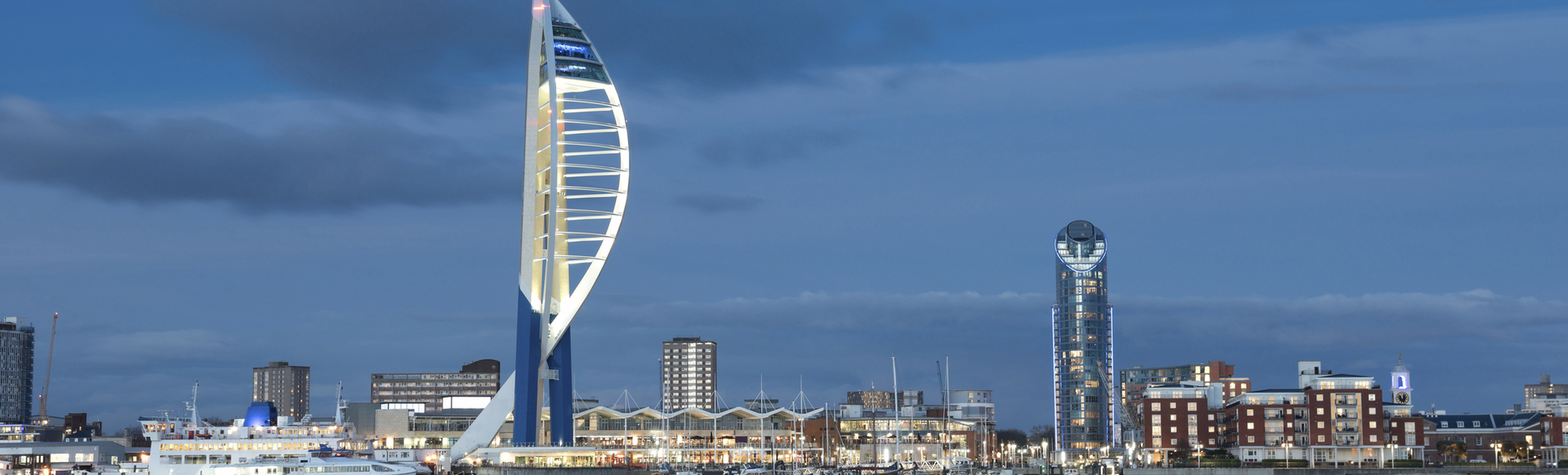 Portsmouth Skyline, England