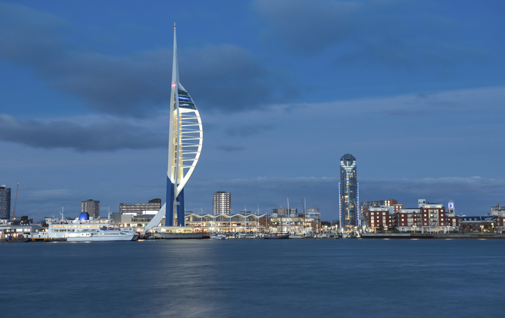 Portsmouth Skyline, England