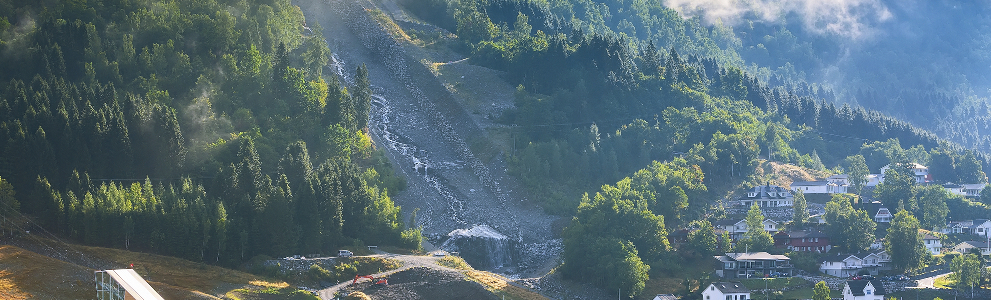 Loen Skylift in Stryn, Norwegen