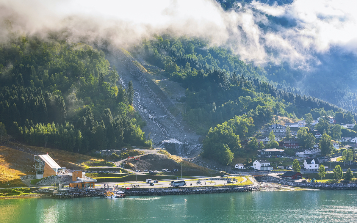 Loen Skylift in Stryn, Norwegen