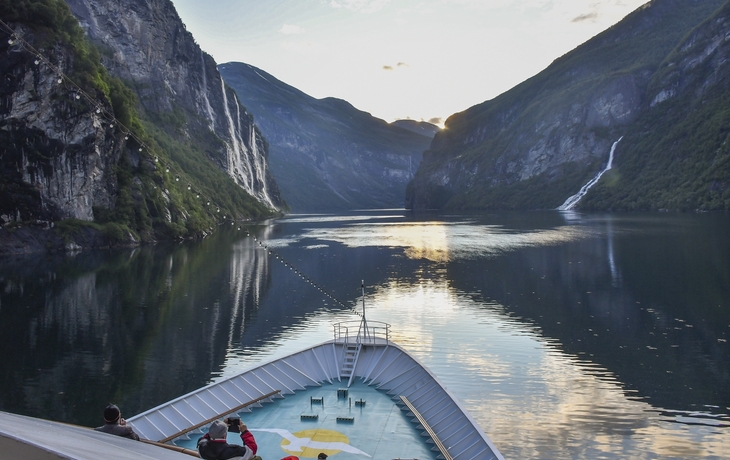 MS Amera im Geirangerfjord