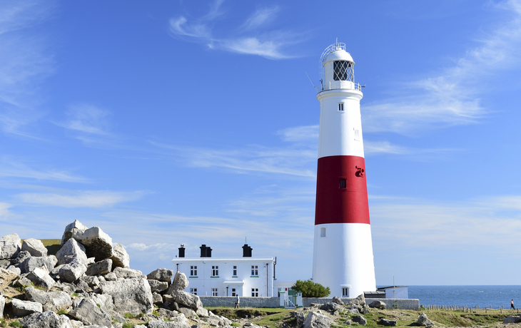 Bill-Leuchtturm in Portland, England