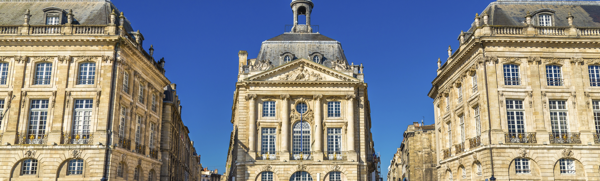 Place de la Bourse in Bordeaux, Frankreich
