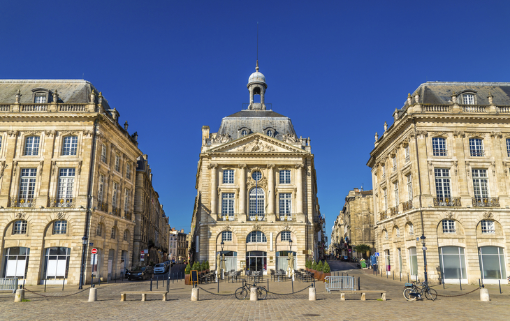 Place de la Bourse in Bordeaux, Frankreich