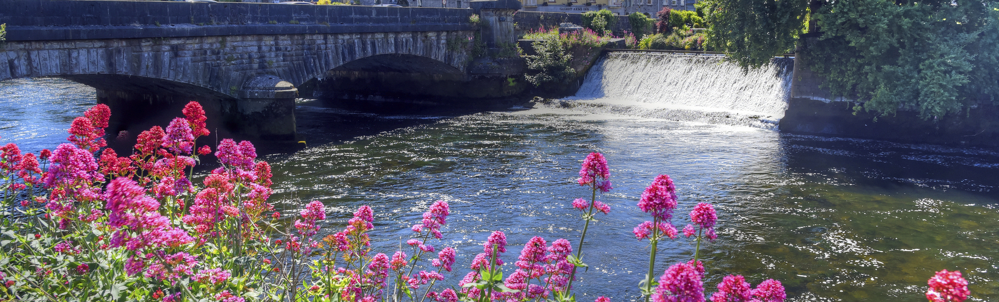Fluss Corrib in Galyway, Italien
