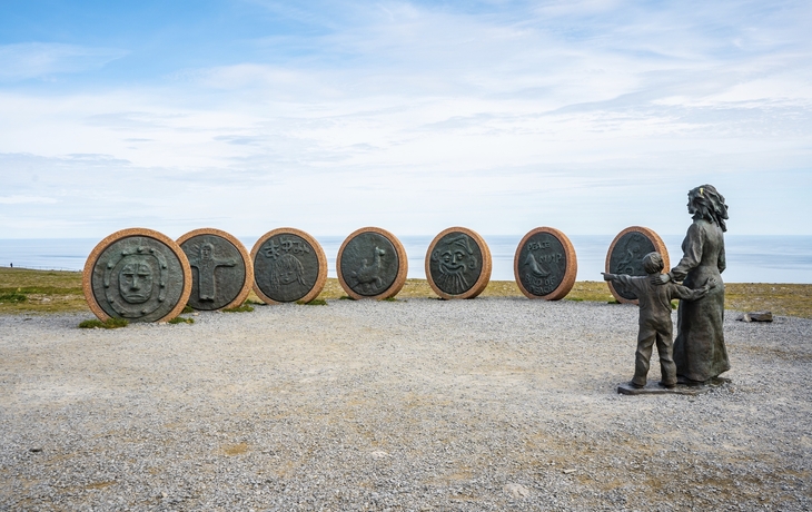 Honningsvag, Denkmal