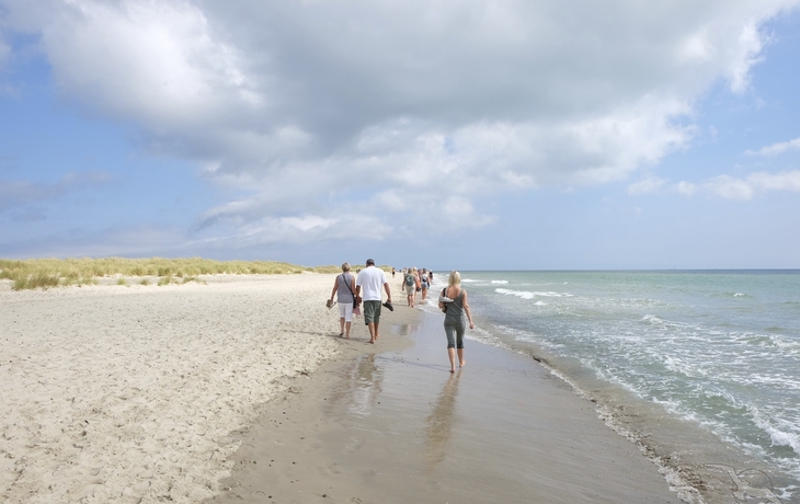 Strand bei Skagen, Norwegen