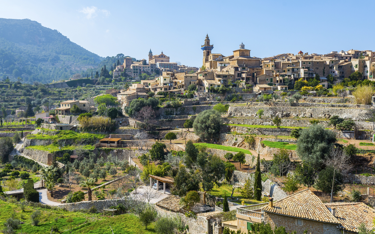 Valldemossa auf Mallorca, Spanien