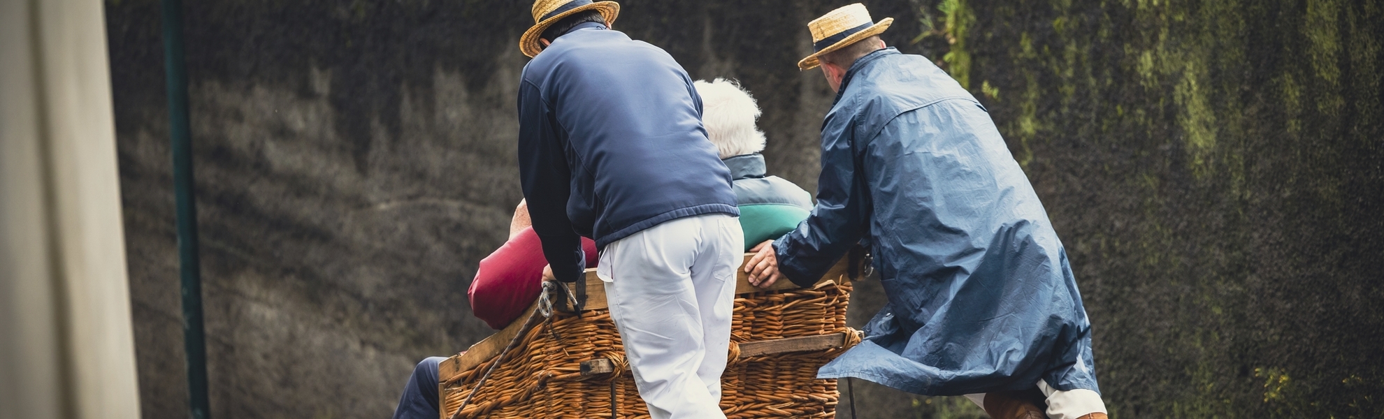 Funchal, Holzschlittenfahrt