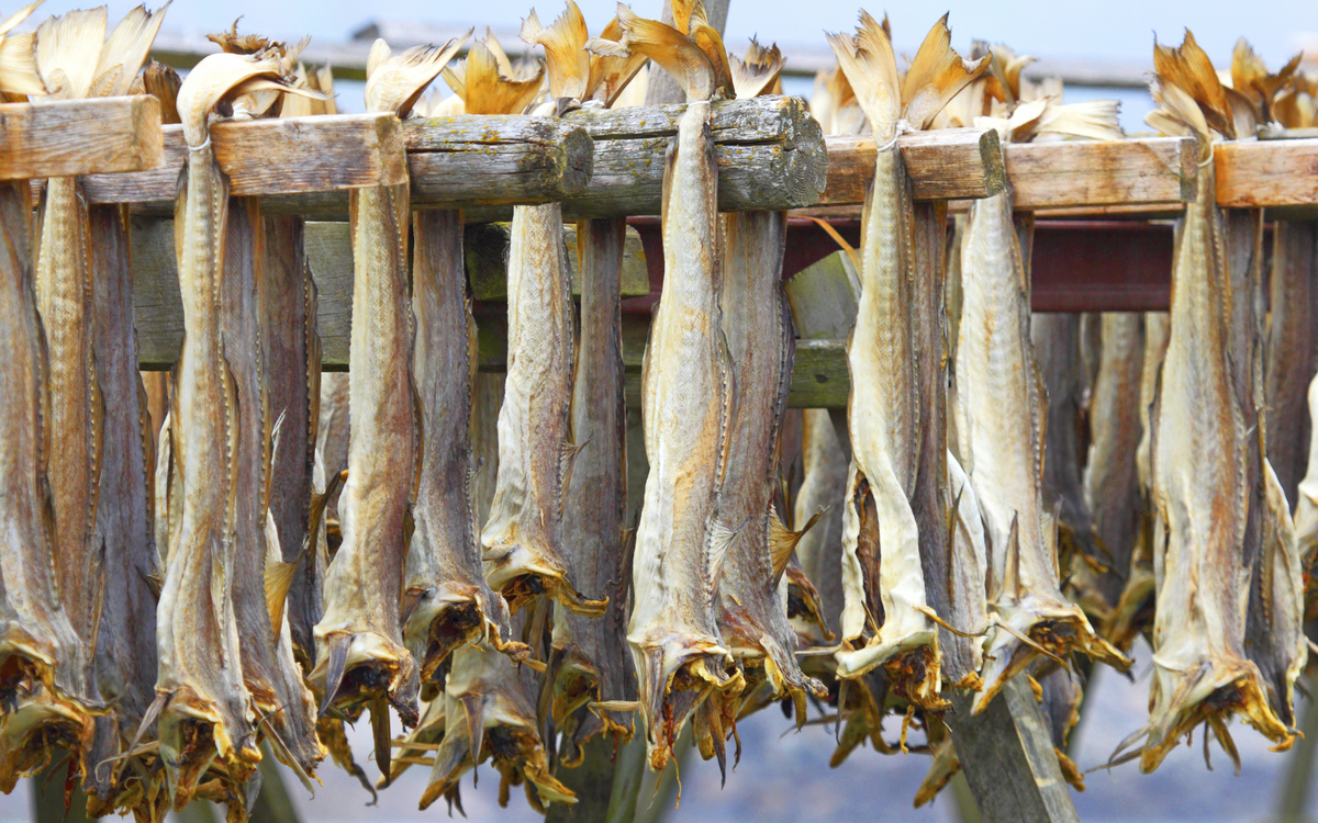 Getrockneter Fisch