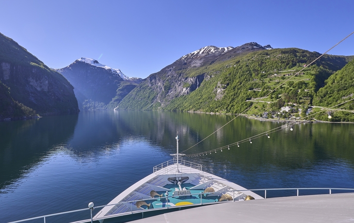 MS Amadea im Geirangerfjord