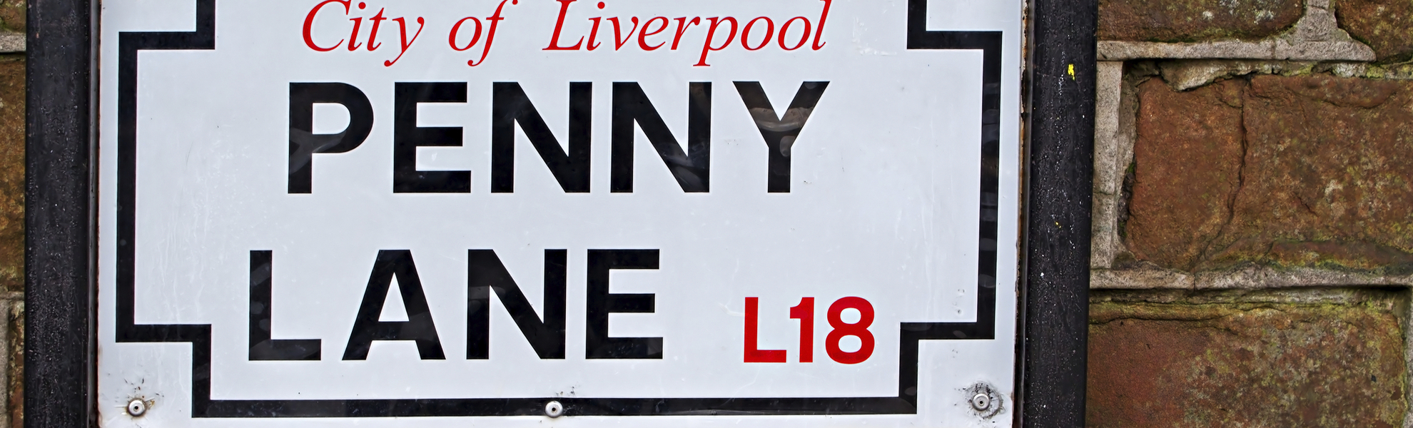 Penny Lane in Liverpool, England