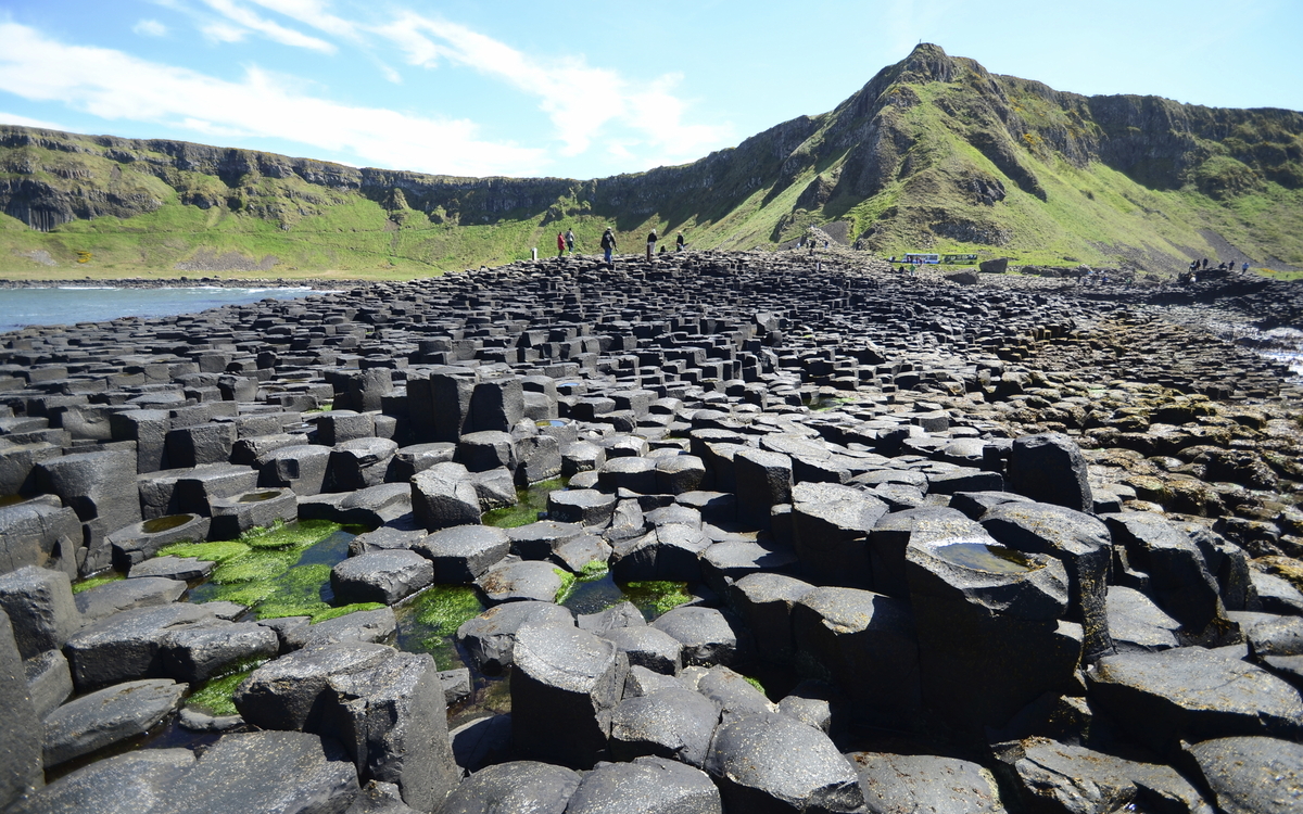Das Naturphänomen Giants Causeway in Nordirland