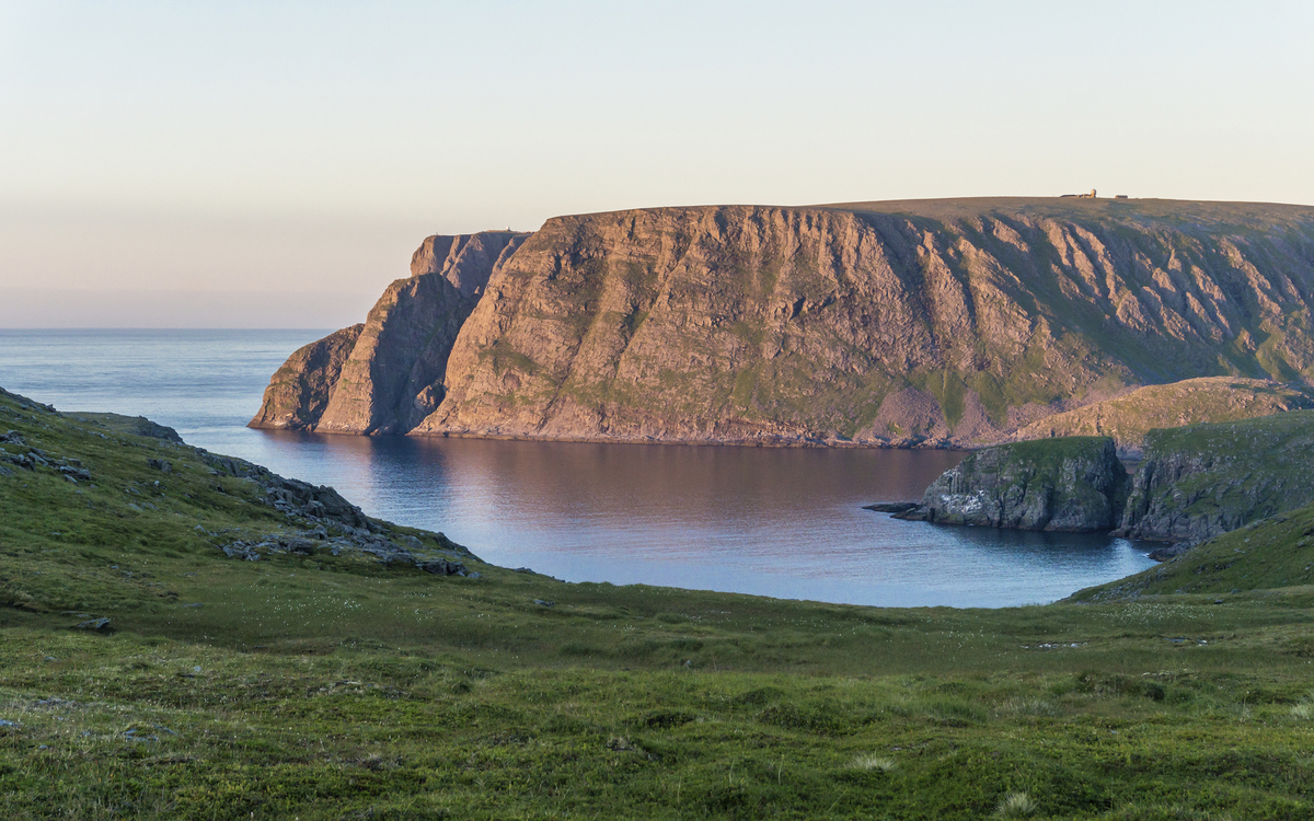 Aussicht auf das Nordkap, Norwegen