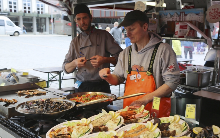 Fischmarkt in Bergen