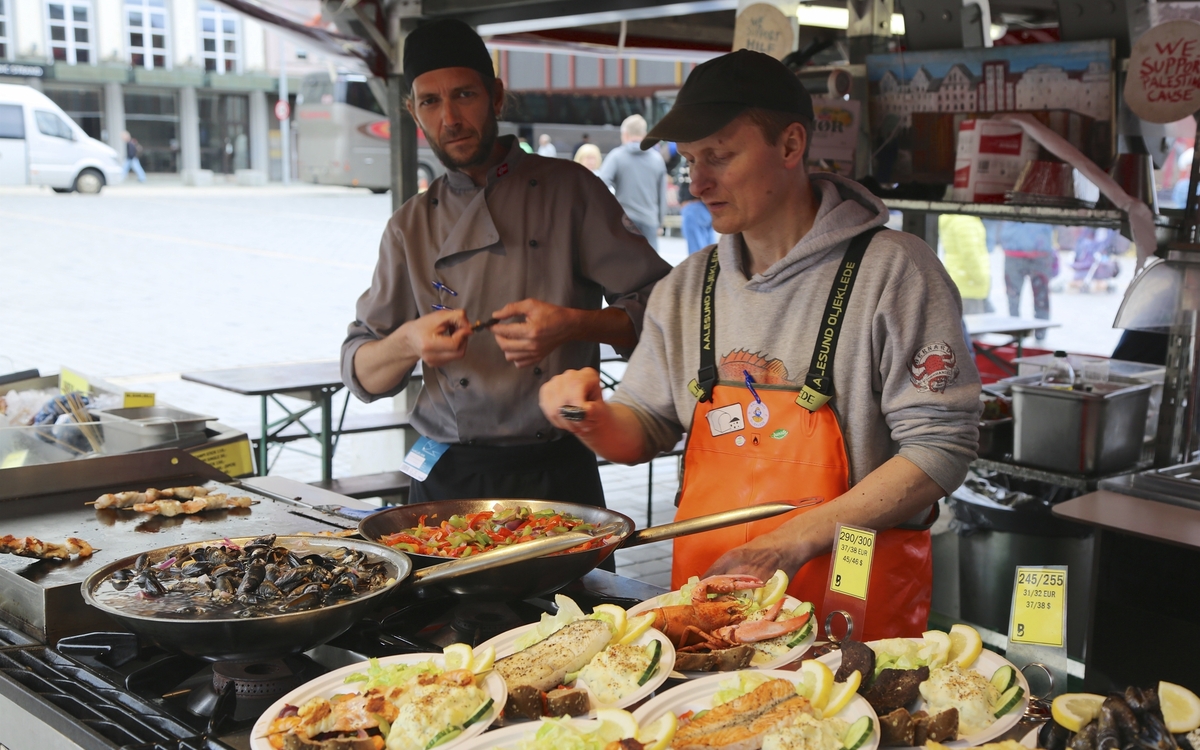Fischmarkt in Bergen