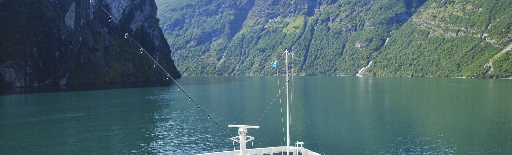 MS Artania im Geiranger Fjord