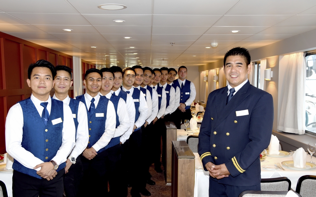 Restaurant nach der Werft, MS Amadea