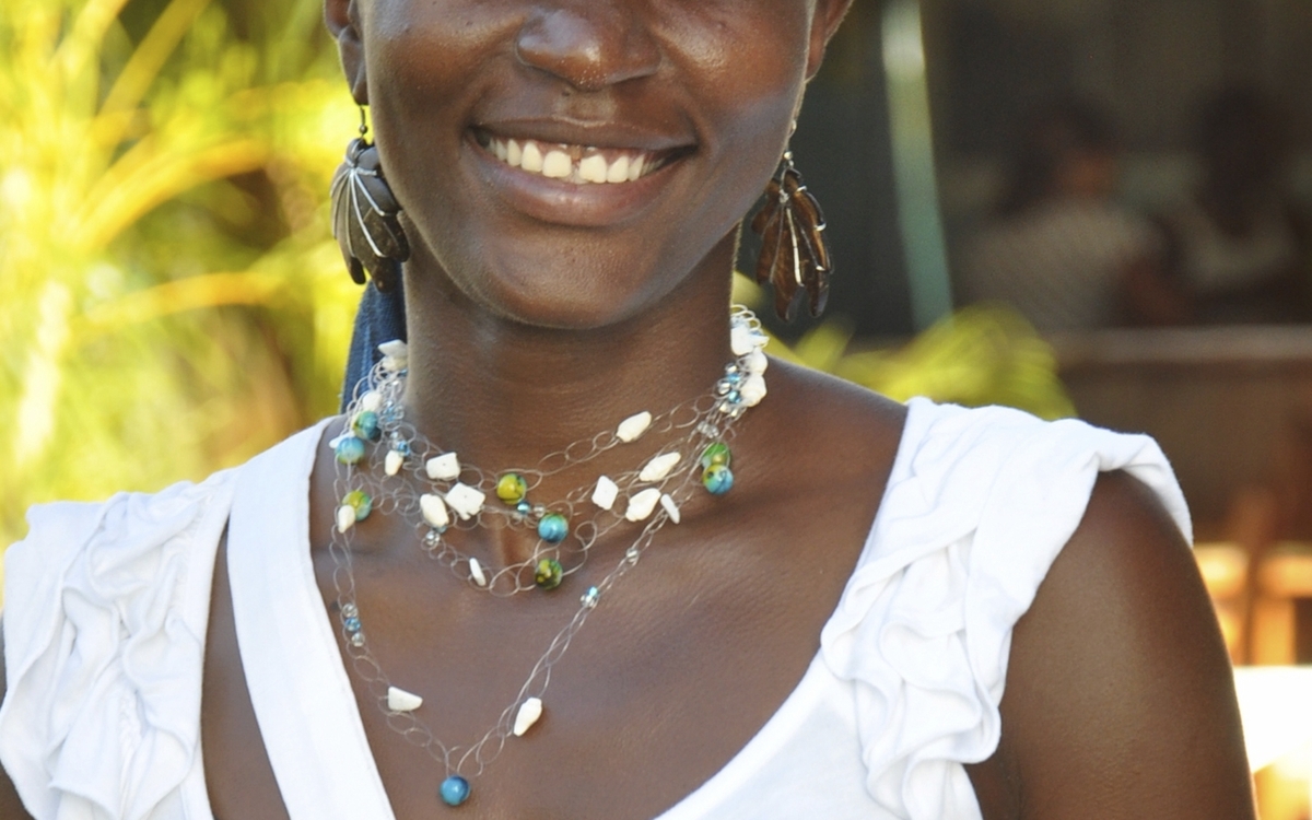 Frau aus Bequia, St. Vincent und die Grenadinen