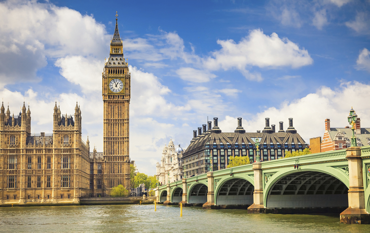 Buckingham Palace in London, England