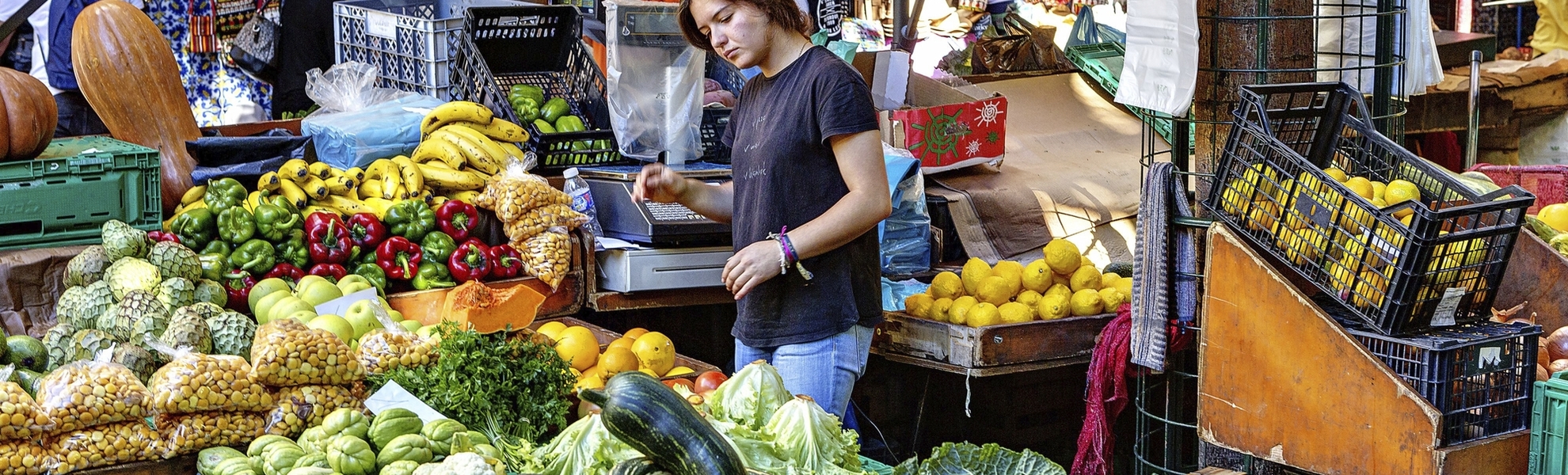 Markthalle in Funchal auf Madeira, Portugal