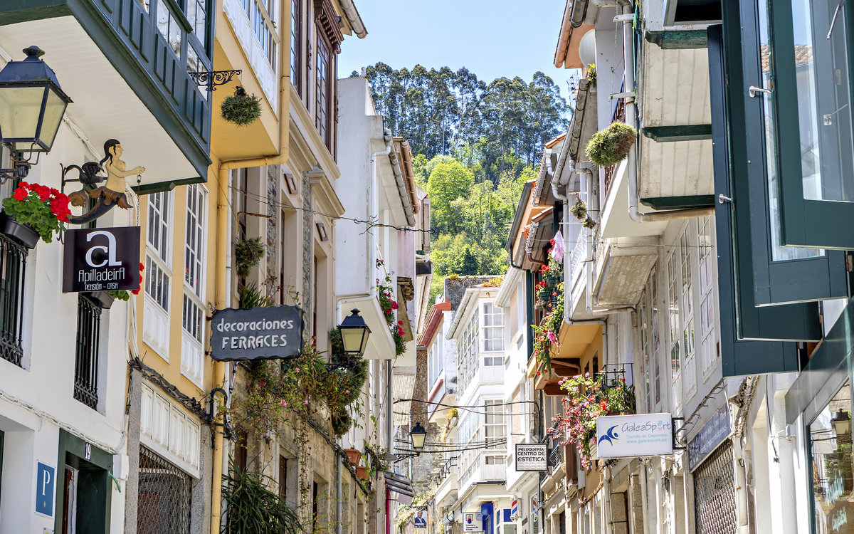 Strasse von Ferrol, Spanien