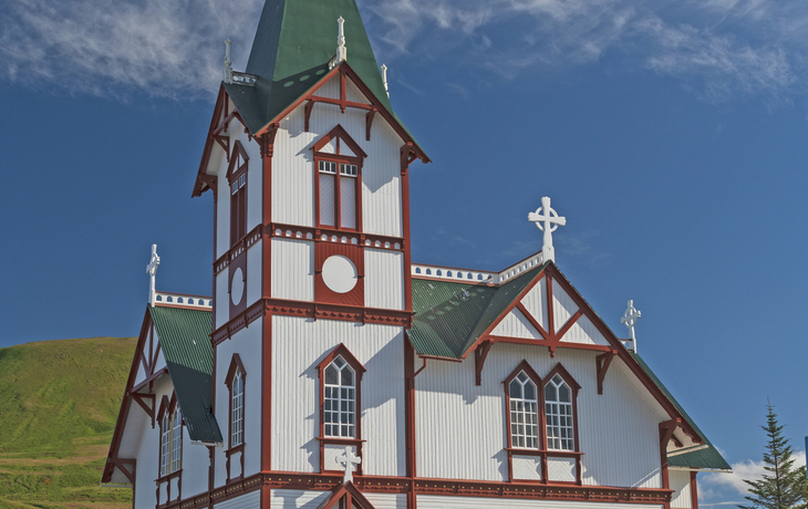 Husavik Kirche, Island