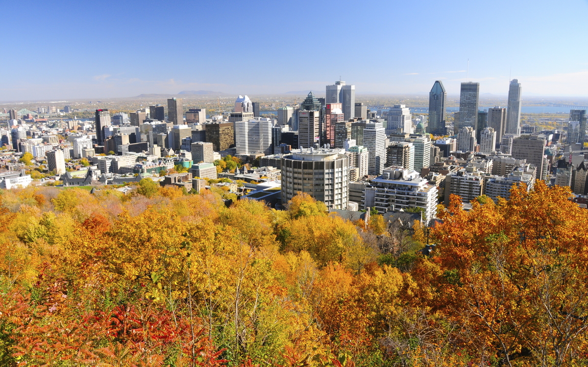 Panorama von Montreal, Kanada