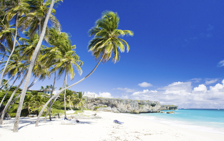 Paradiesischer Strand auf Barbados