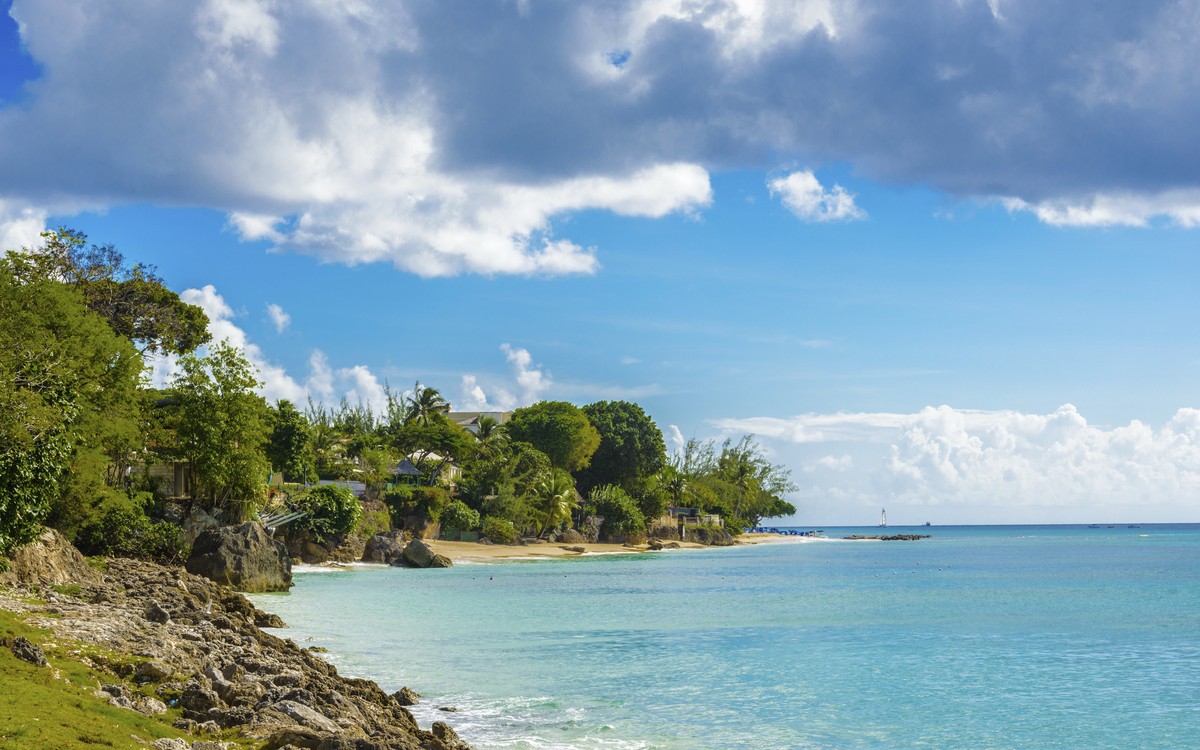 Kueste von Barbados, Karibik