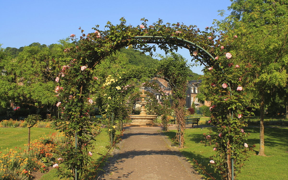 Honfleur Garten, Frankreich