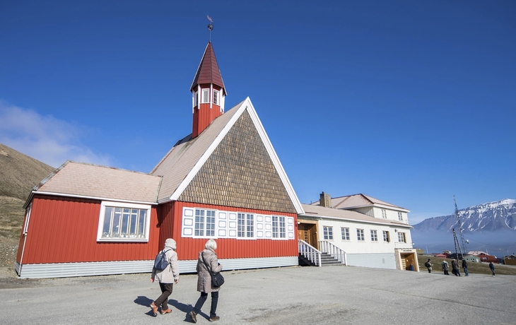 Svalbard Kirche in Longyearbyen, Spitzbergen