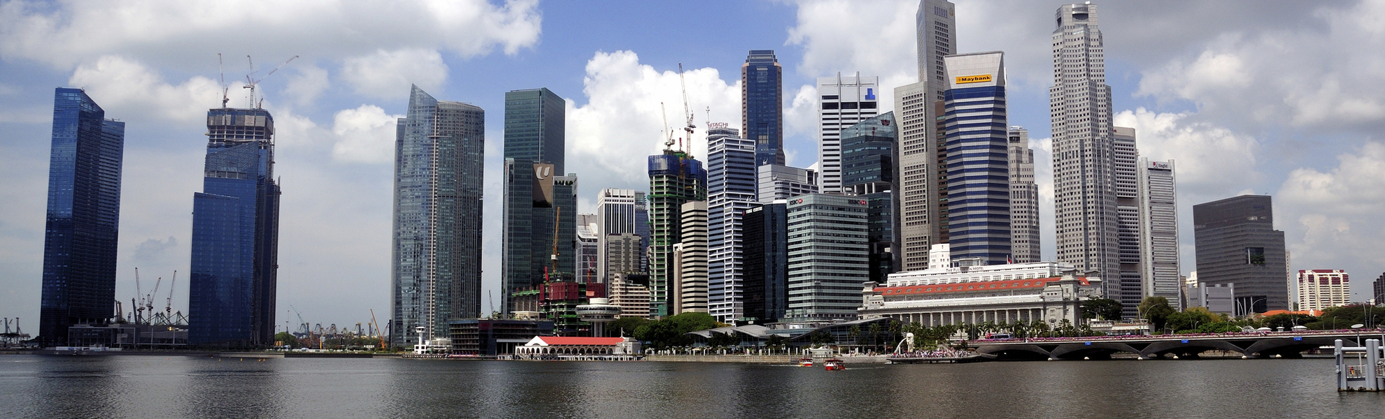Skyline von Singapur