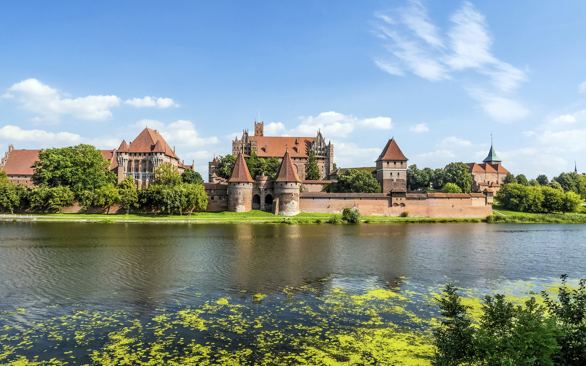 Blick auf die Marienburg