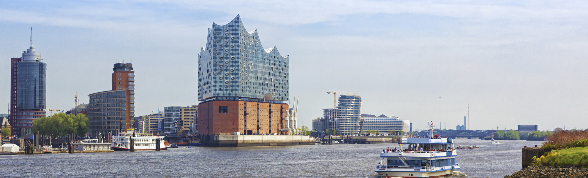 Die Philharmonie in Hamburg, Deutschland
