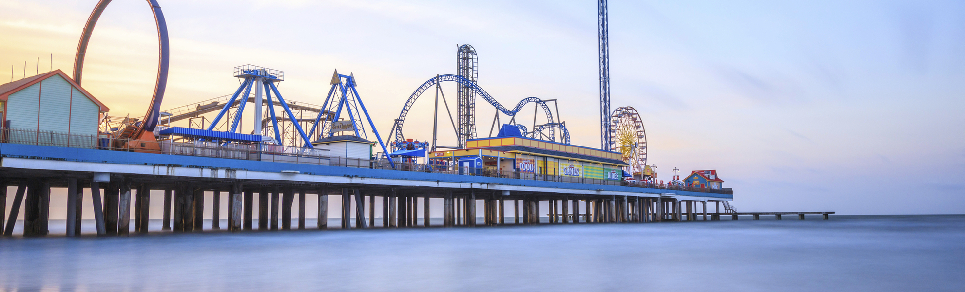 Kirmes in Galveston, USA