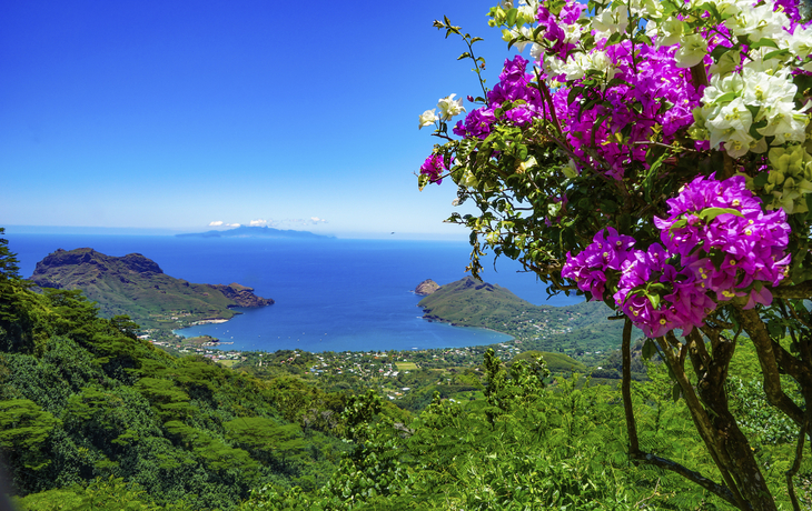 Panorama von Nuku Hiva, Franz. Polynesien